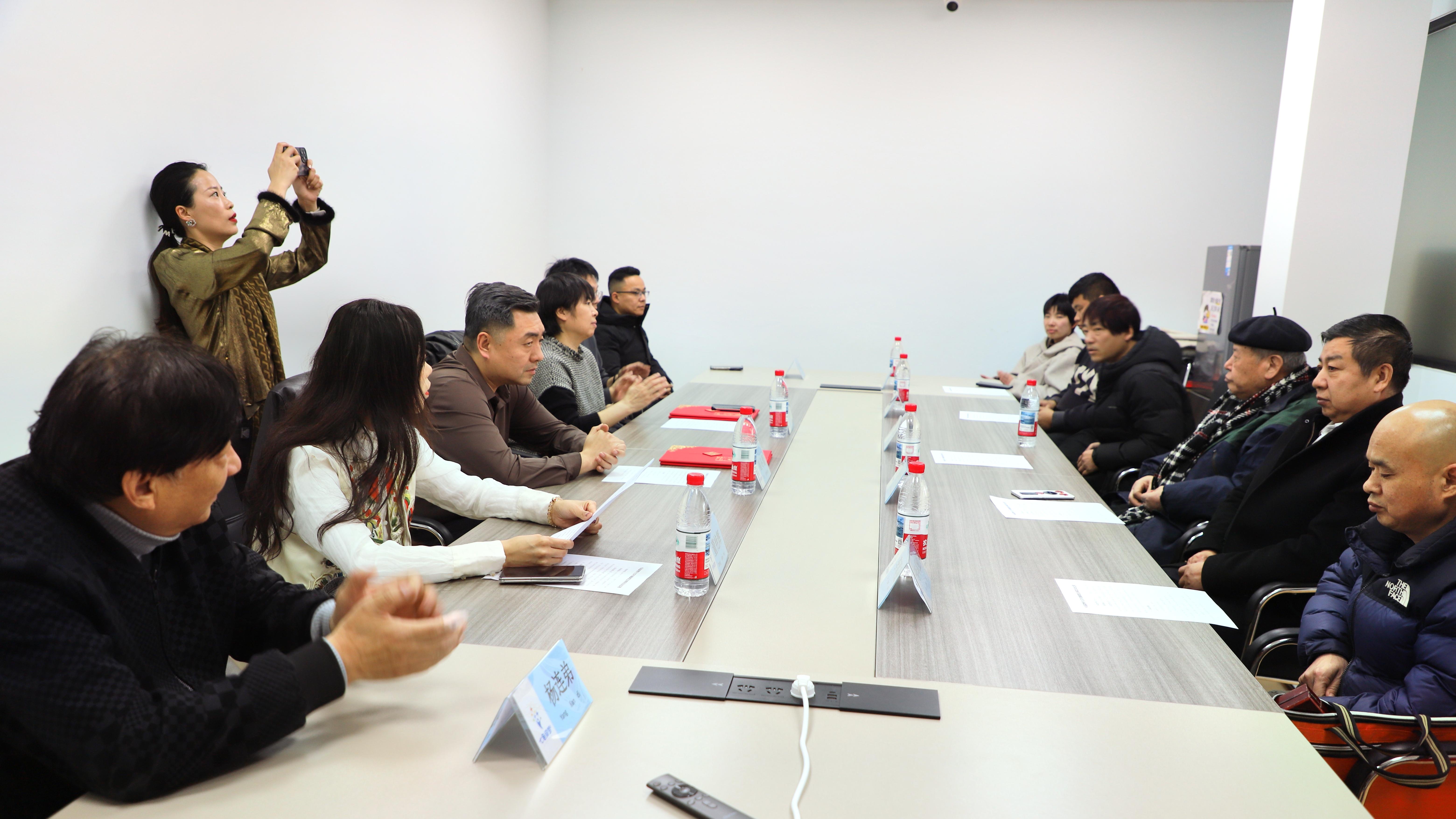 北京房山区书画家公益送祝福暨 “益路同行” 计划启动仪式侧记