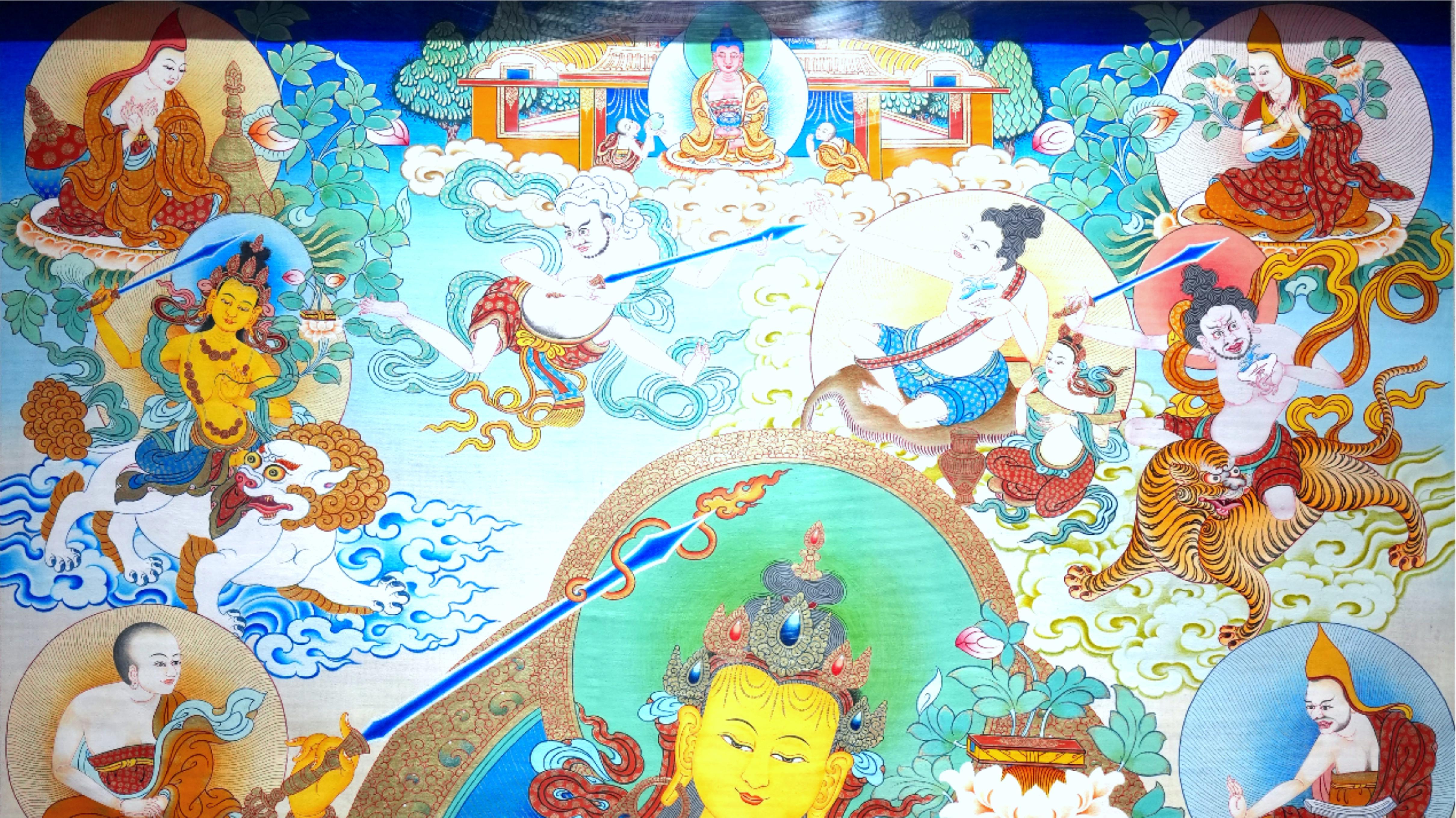 脑子卡壳？文殊唐卡焊通思路