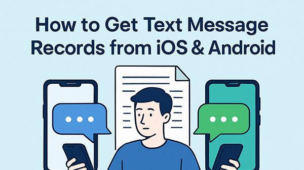 如何从iOS和Android获取短信记录？