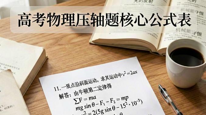 复盘：高考物理压轴题其实就一个公式，别搞复杂