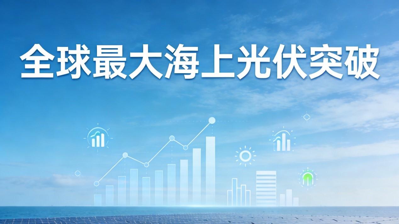 全球最大海上光伏突破！中核田湾200万千瓦项目破解核电耦合难题