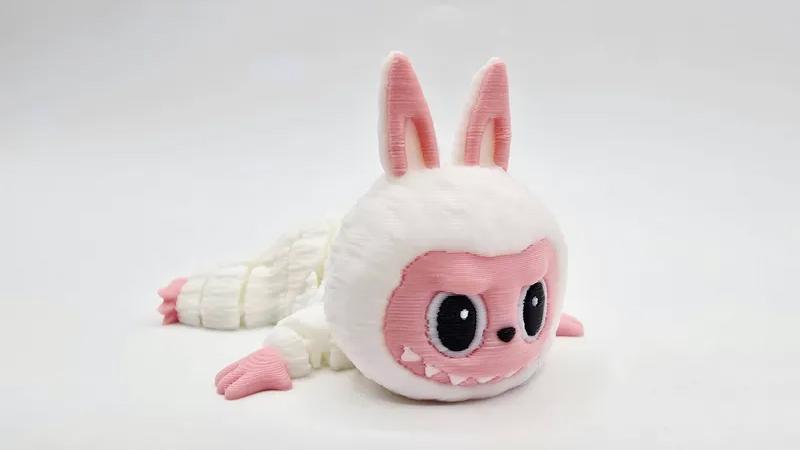 3D打印Labubu手板模型-齐乐手板