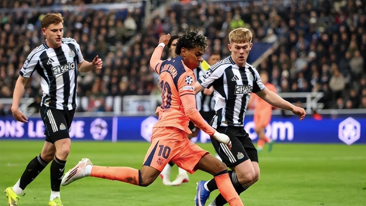 欧冠1/8决赛巴萨绝平纽卡，拜仁马竞大胜，意甲没落英超难求一胜