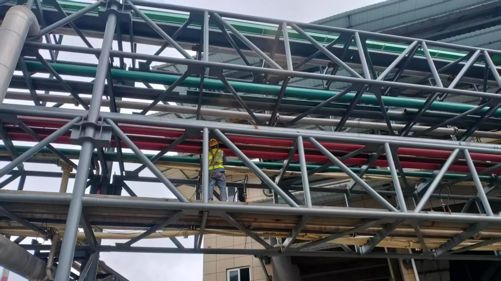 钢结构油漆防腐工程顺利竣工 筑牢防腐安全屏障