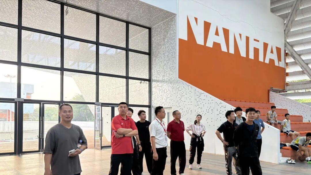 佛山市金桂实验高级中学与石门中学开展体育科组交流活动