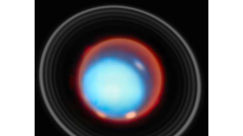 韦伯望远镜绘制了天王星神秘的高层大气图