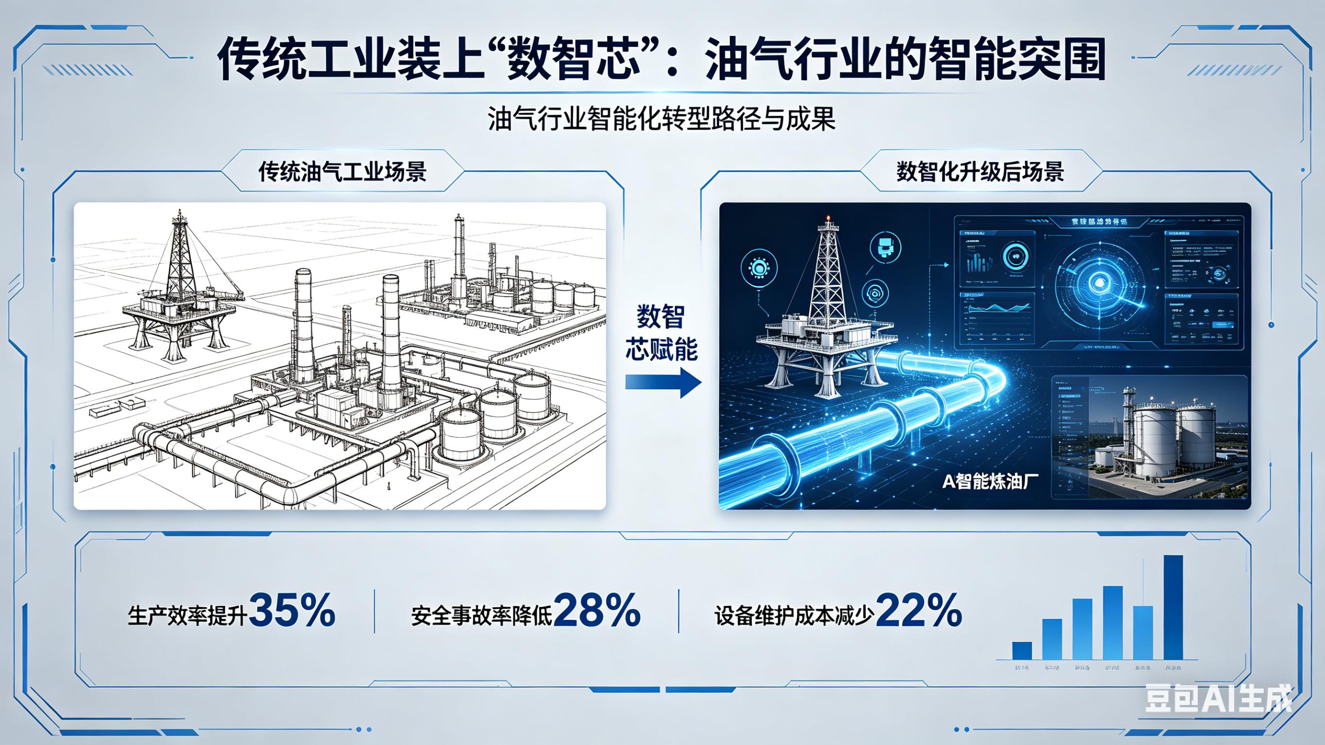 传统工业装上“数智芯”：油气行业的智能突围