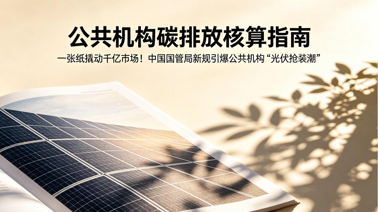 一张纸撬动千亿市场！国管局新规引爆公共机构“光伏抢装潮”