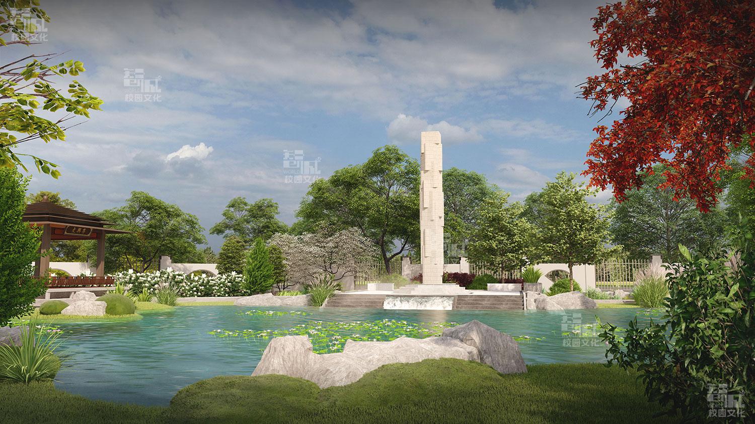 山海形胜，八闽文脉入画图：福建初高中特色校园景观改造升级设计方案