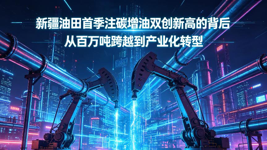 从百万吨跨越到产业化转型，新疆油田首季注碳增油双创新高的背后