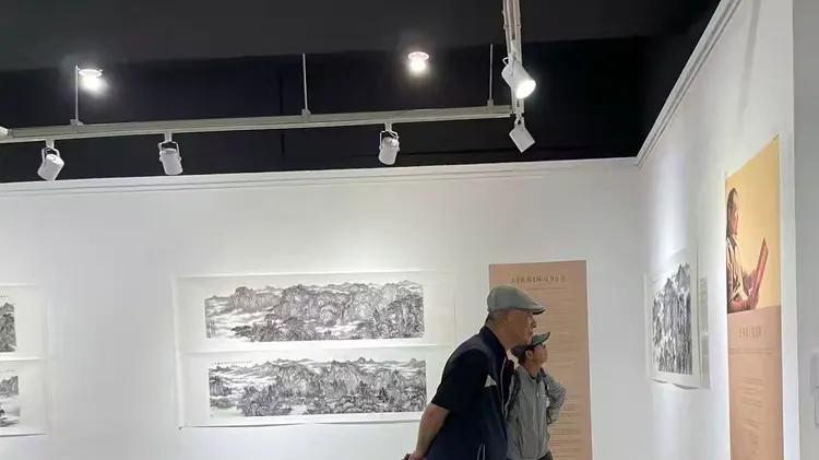 写境——邹光辉中国画作品展在韩国儒城文化院举行