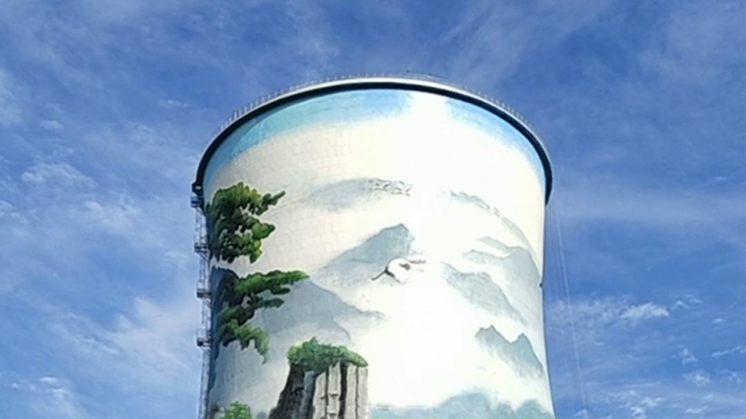 双曲线冷却塔新建项目顺利竣工 筑牢企业生产根基