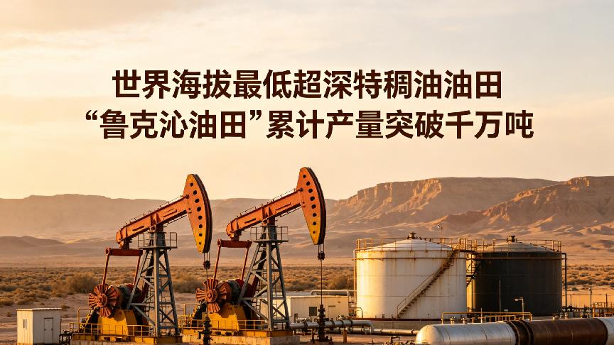 火焰山下“黑泥”逆袭！世界海拔最低超深稠油破千万