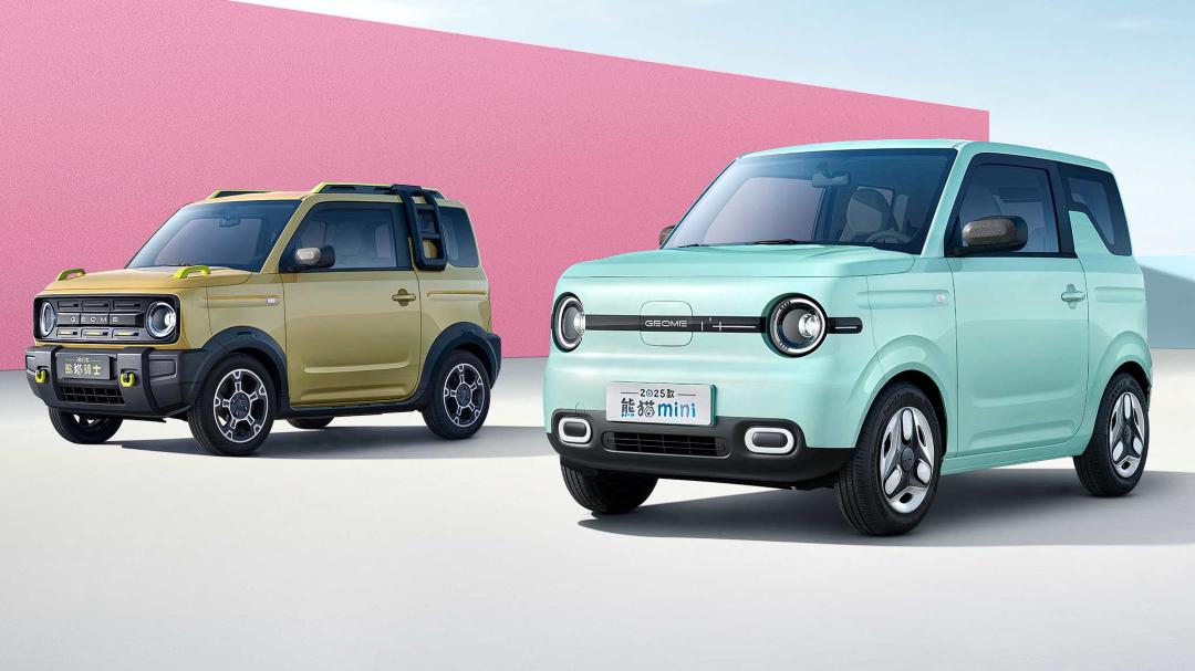 微型小车谁更强？宏光MINI EV销冠、长安糯玉米第二、吉利熊猫第三！