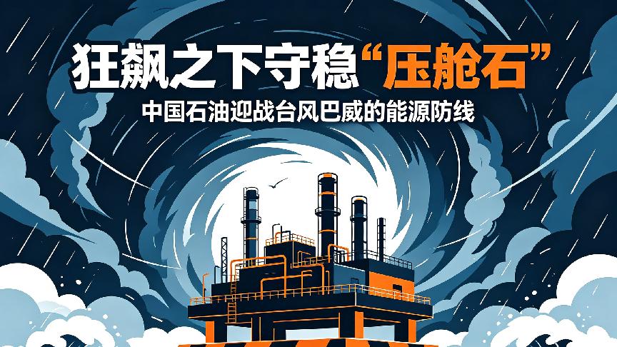 狂飙之下守稳“压舱石”：中国石油迎战台风巴威的能源防线