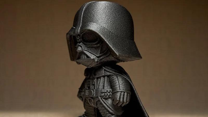 3D打印星球大战人偶手板模型过程-齐乐手板