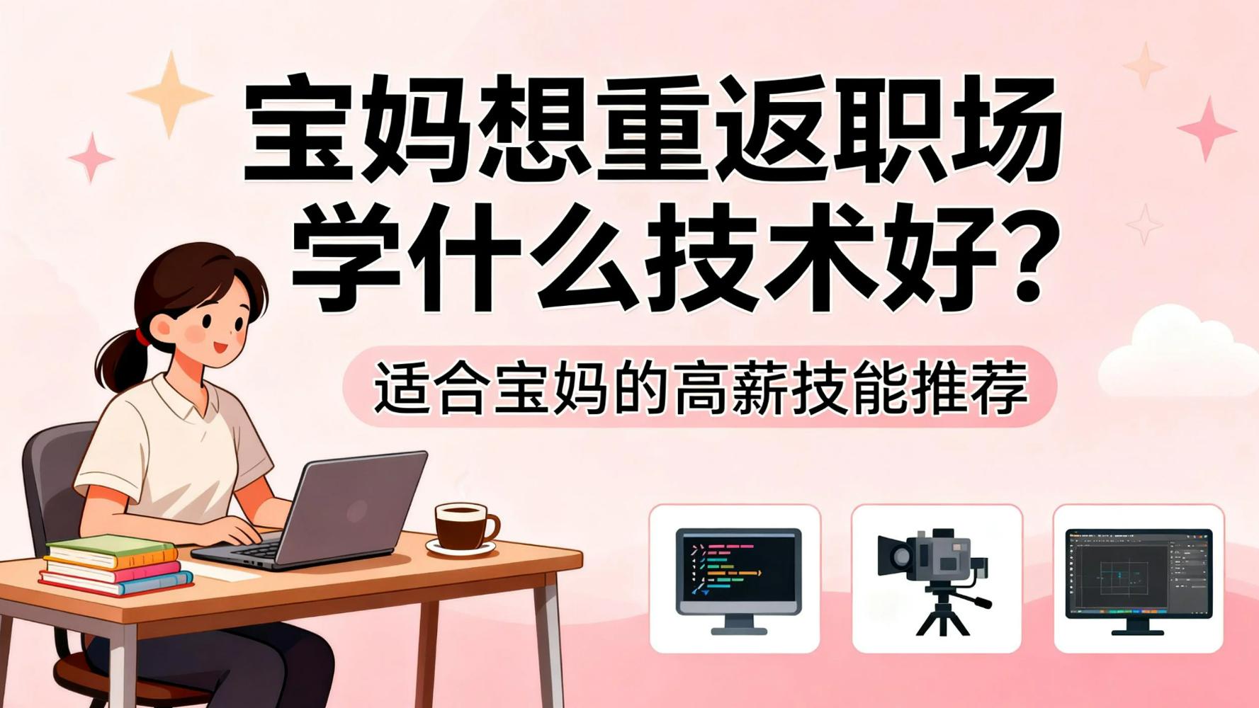 宝妈想重返职场学什么技术好？深圳老师公益分享，避坑又实用