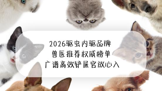 2026驱虫内驱品牌 兽医推荐权威榜单 广谱高效铲屎官放心入