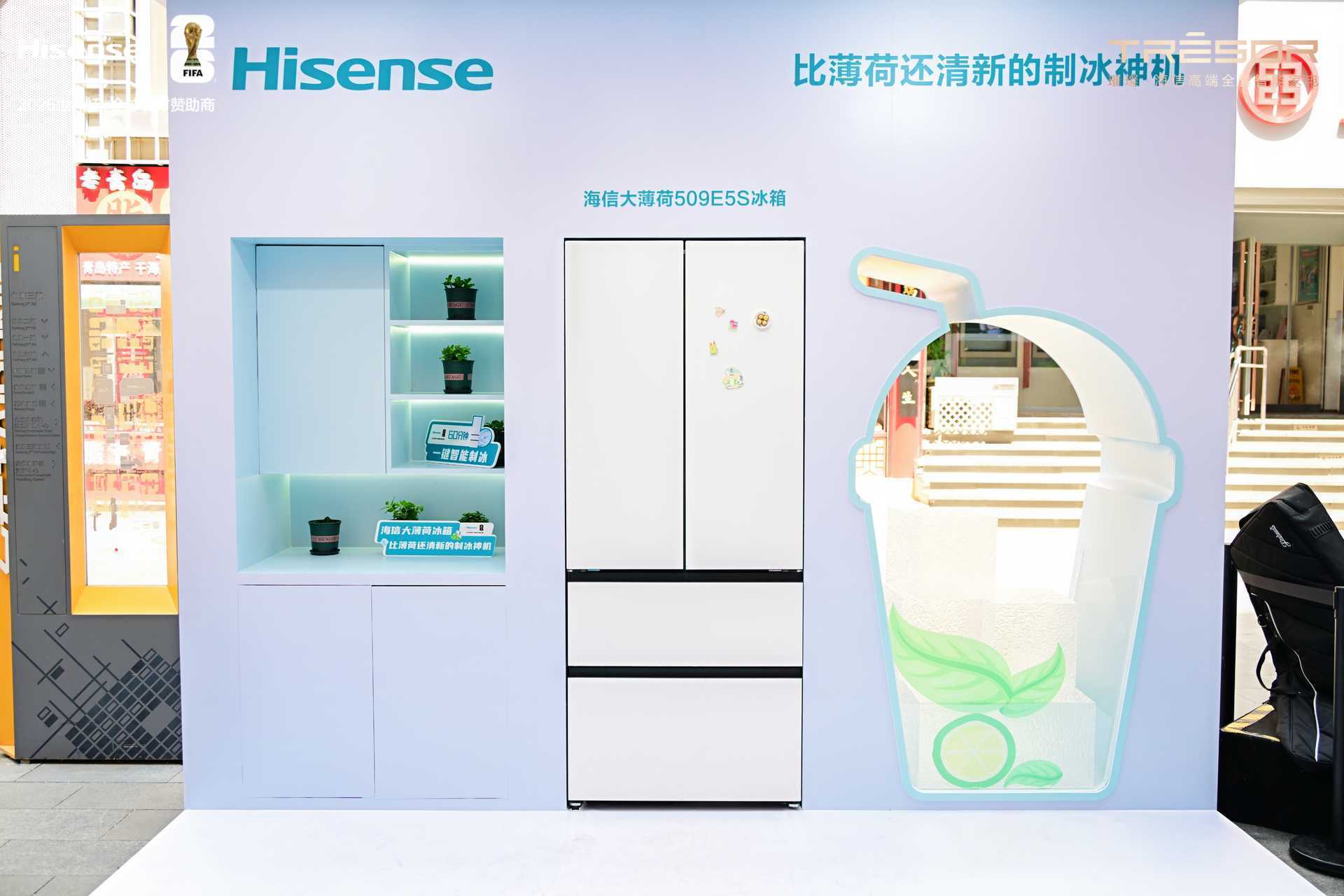 老丈人再也不愁冰箱塞不下：海信大冻梨，整条鲅鱼直接进，还能冻三文鱼刺身