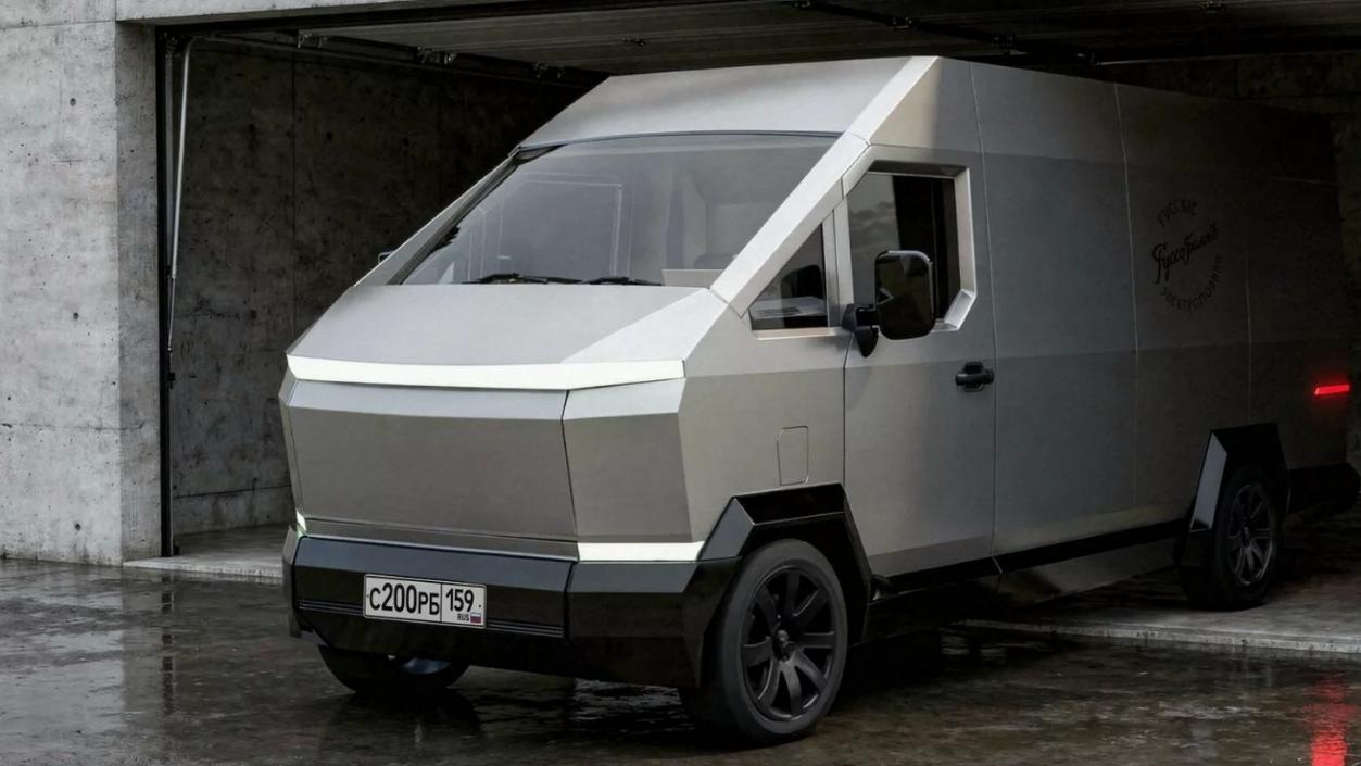 领先特斯拉！俄罗斯饮水机厂造出赛博电货车，保修100年