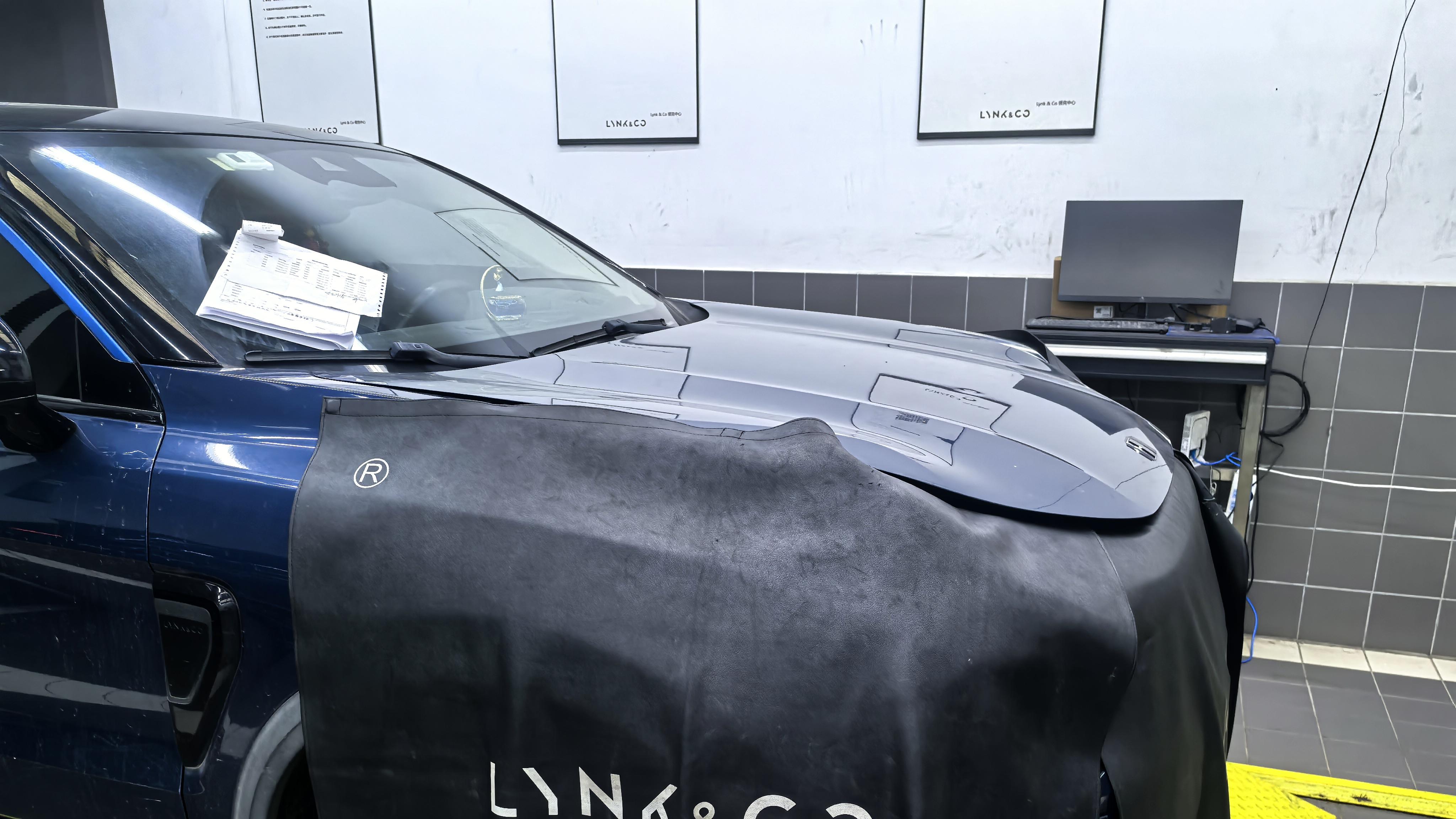 周末给蓝色领克 05 做保养，莆田奇奇领克中心体验超赞