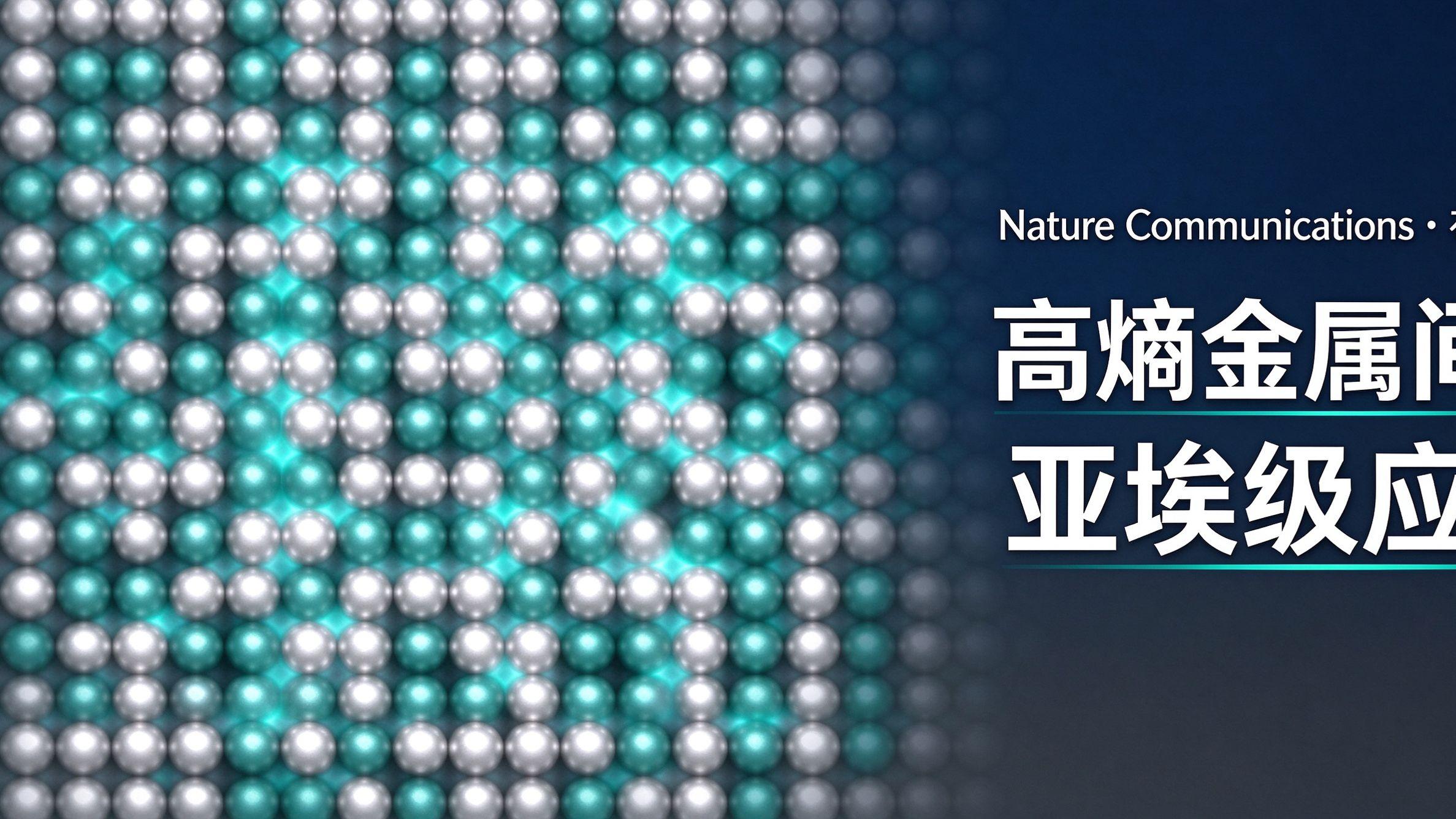 扫描透射电子显微镜看清高熵金属间化合物亚埃级应变
