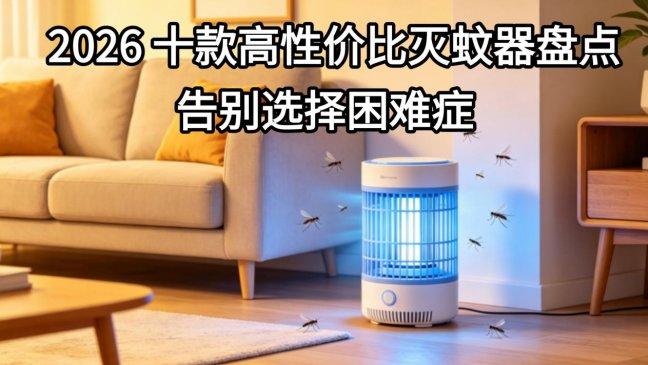 灭蚊器哪种灭蚊效果最好? 灭蚊器安全吗可靠吗? 2026 十款高性价比灭蚊器盘点