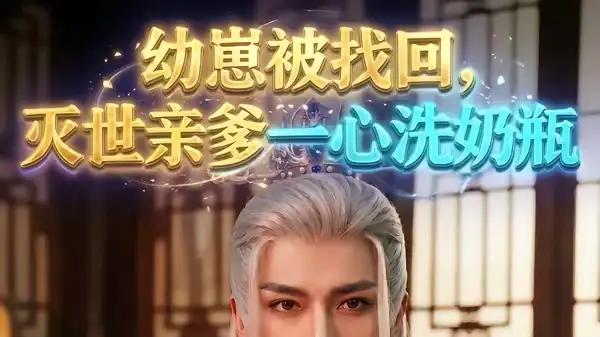 《幼崽被找回，灭世亲爹一心洗奶瓶》（67集）萌力暴击，反差温情直戳心窝