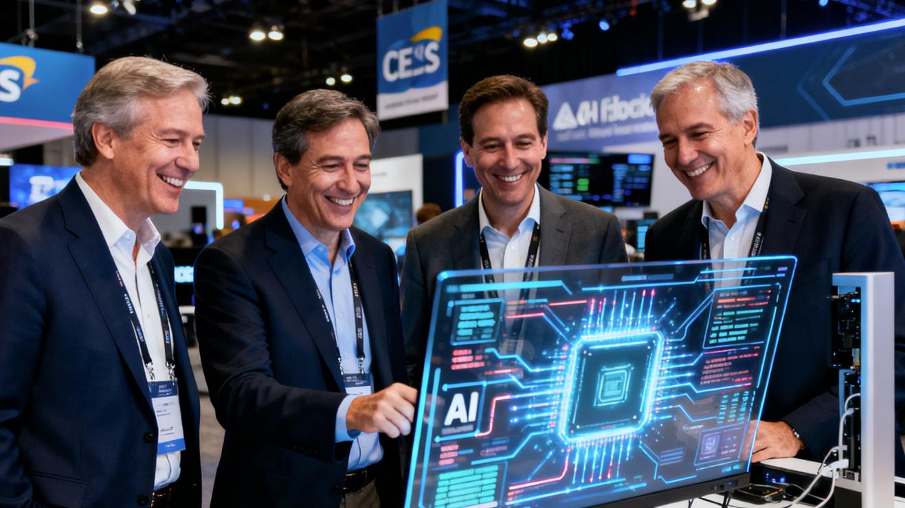 四大芯片巨头CEO齐聚CES！ 多方押注AI推理浪潮