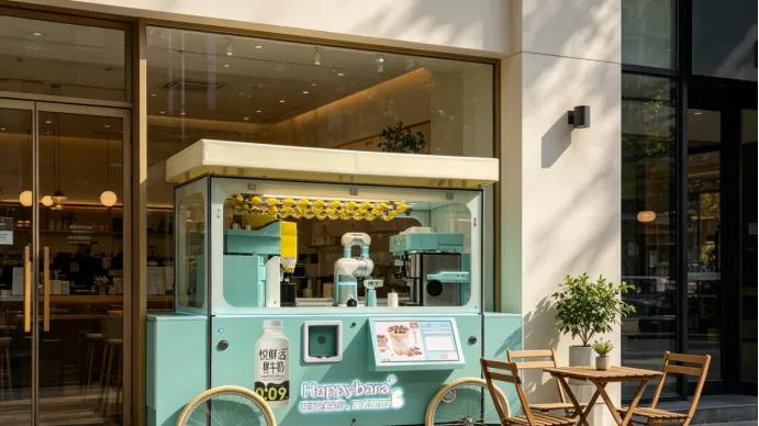 饮品机器人不是取代人：而是让更多人拥有自己的小店