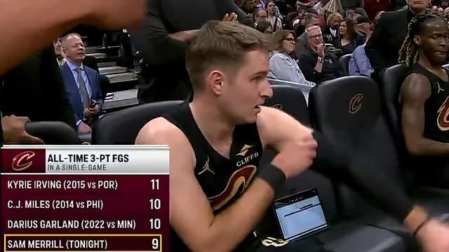 5连胜！米切尔30+5，梅里尔32+4，骑士交易赚麻，哈登迎期待结局