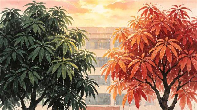 红与绿的对话 | 范利青