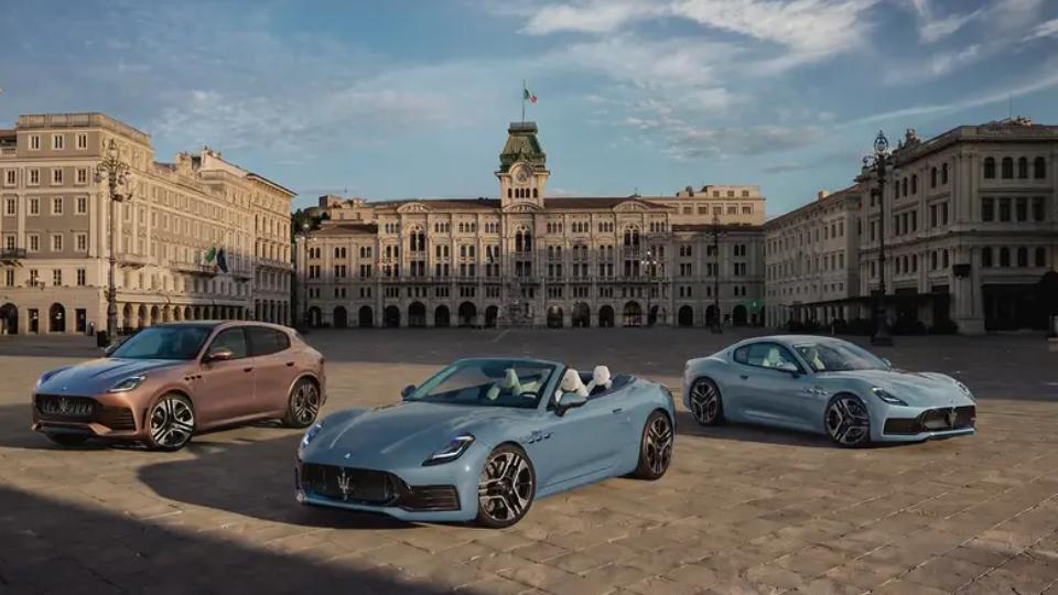 玛莎拉蒂发布新款GranTurismo、GranCabrio及Grecale官图
