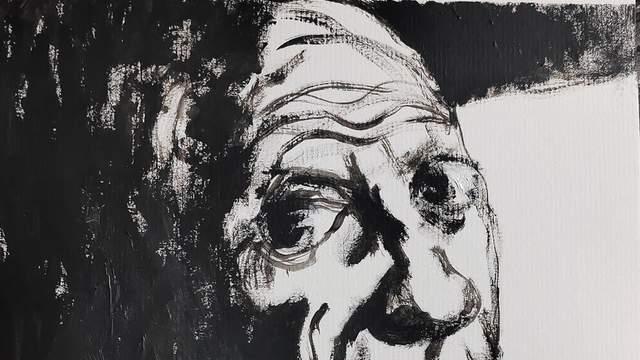 笔凝岁月痕，墨绘魂灵光，画家袁明肖像画作欣赏（三）