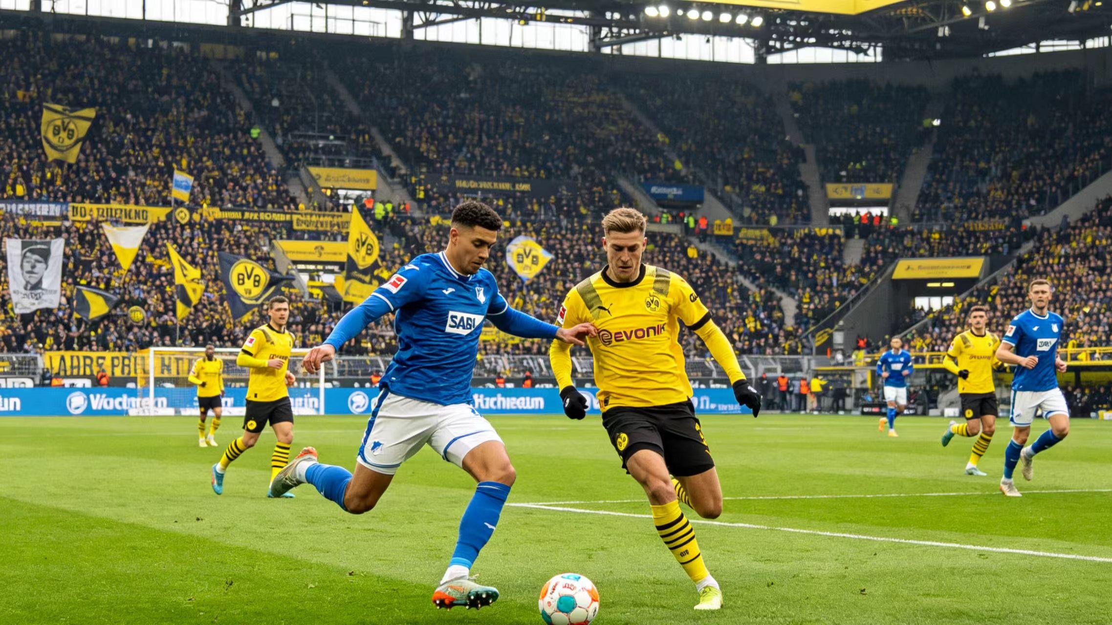 德甲，多特客场冲胜，霍芬海姆守住欧战席位。