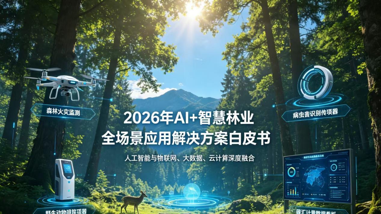 2026年AI+智慧林业全场景应用解决方案白皮书