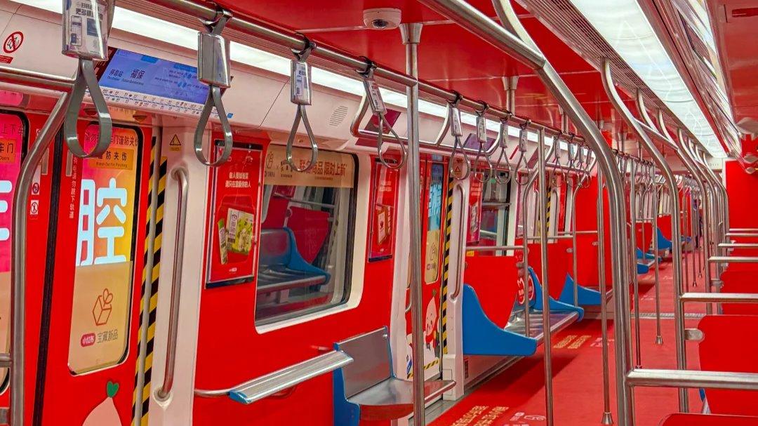 贯穿福田罗湖龙岗！深圳地铁3号线内包车如何实现深度品牌渗透？