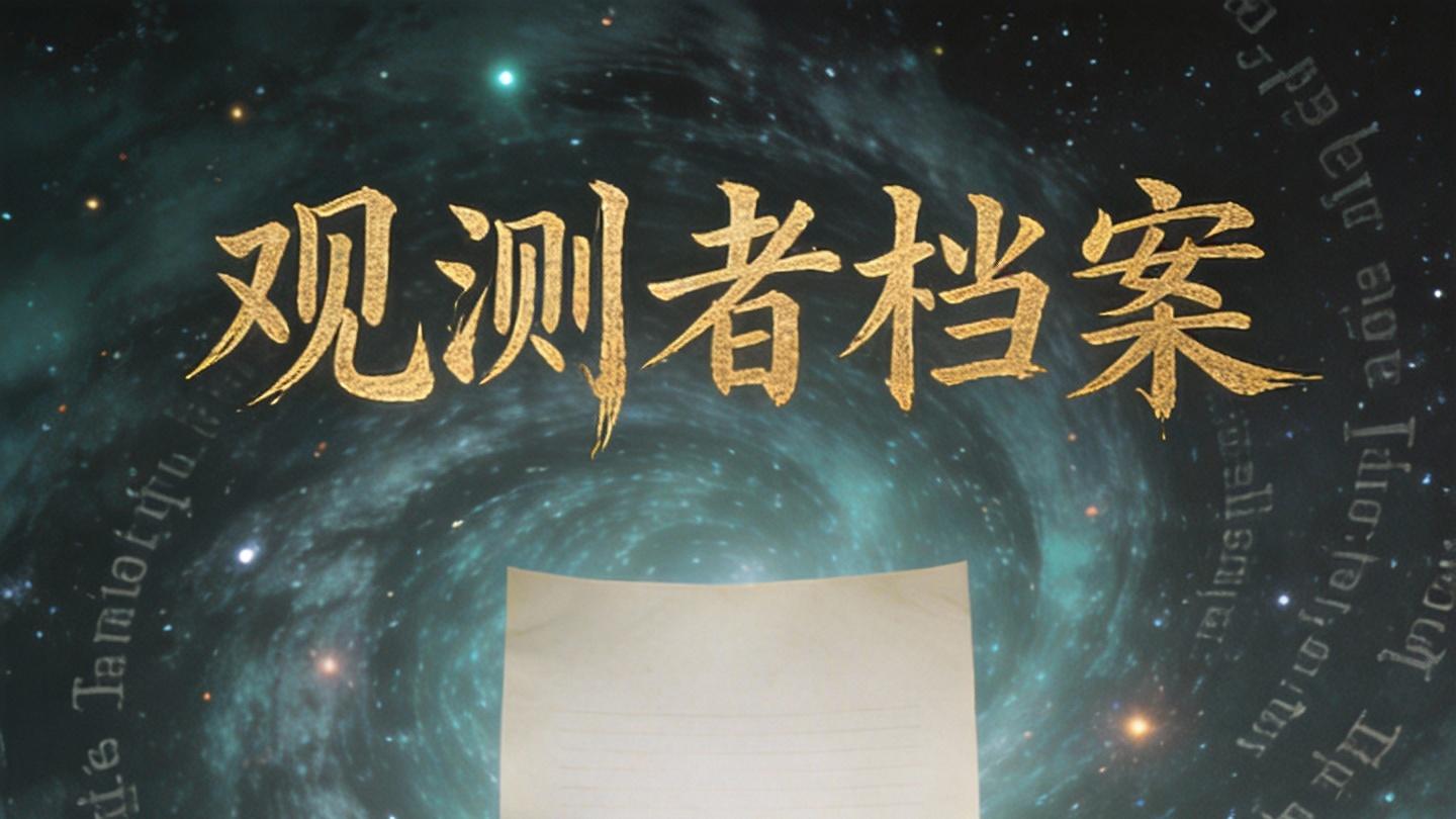 《观测者档案》第一章：糖纸上的血