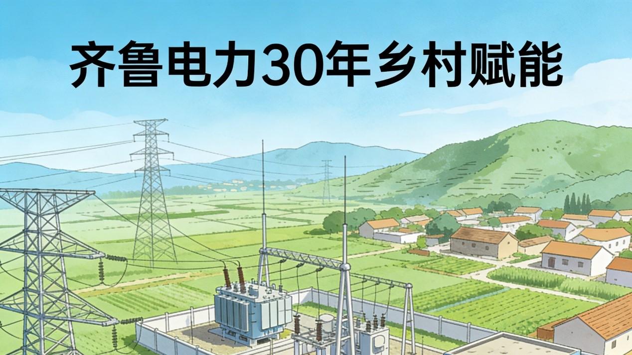 齐鲁电力密码：从“一盏灯”到“一条路”的30年乡村赋能记