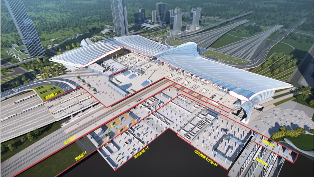 倒计时！四川最大高铁站“凤凰之眼”，年内建成！