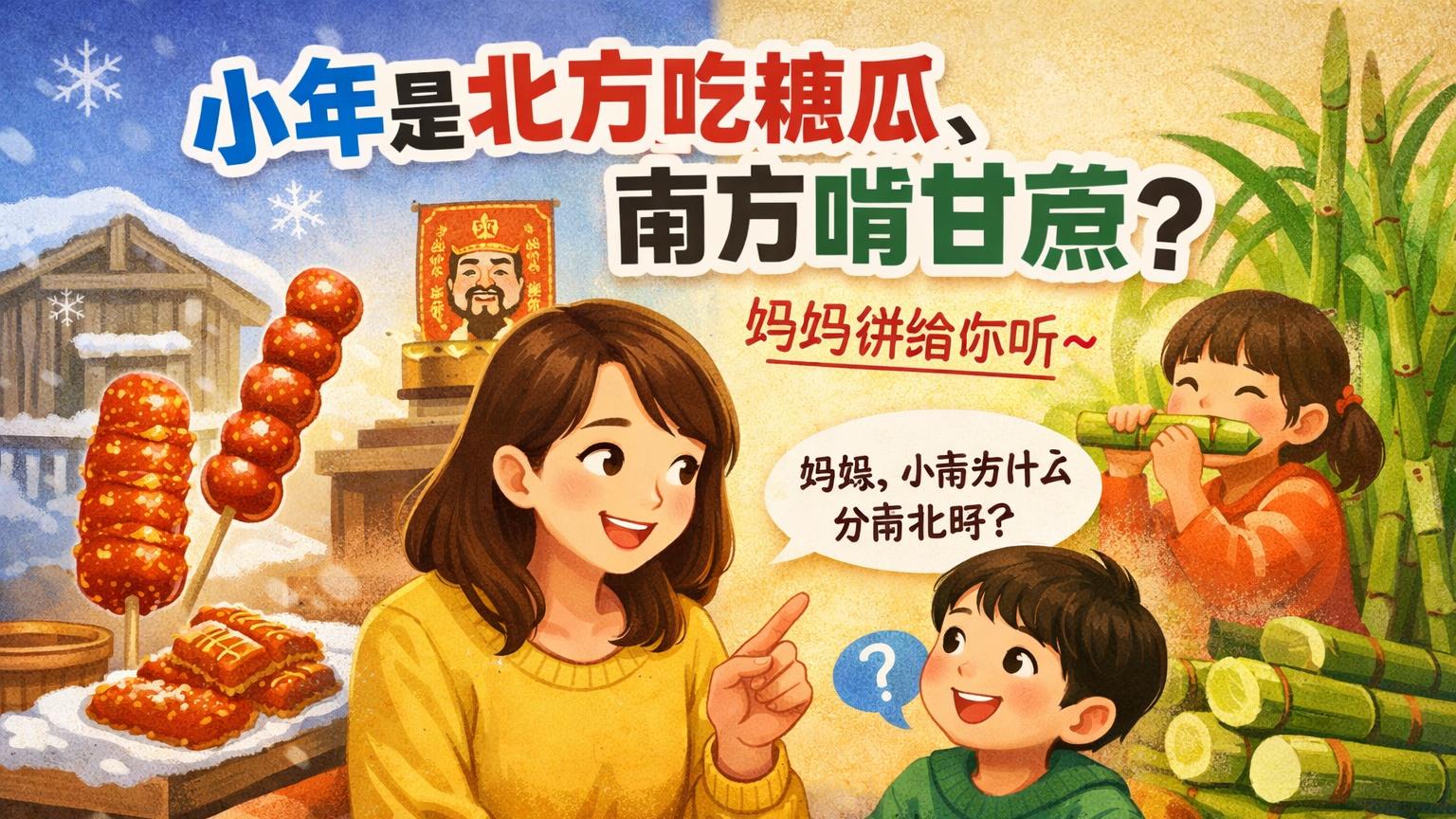 北方都过完了，我们怎么才到？这个“可爱的误会”今天讲给孩子听