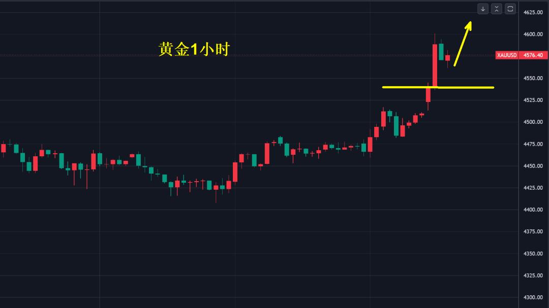 一大早涨100美元，黄金正在抒写历史！