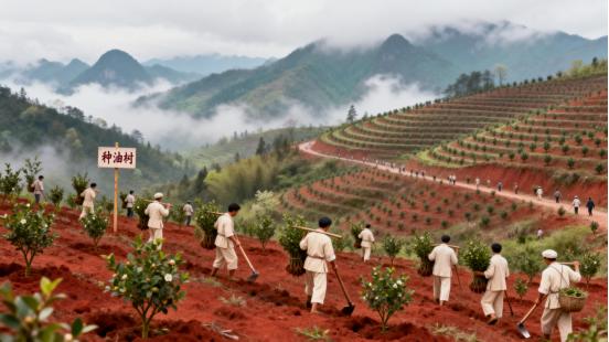 瓦子坪山茶油知识分享：当代油茶林建设与低产林改良