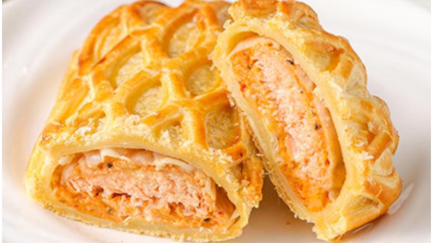 不用等2小时！7分钟复刻西餐厅同款，这款惠灵顿三文鱼太懂懒人了