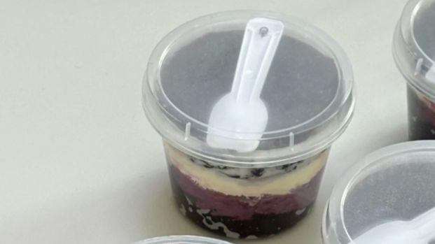 免模具零难度，复刻甜品店芋泥奶酪砖