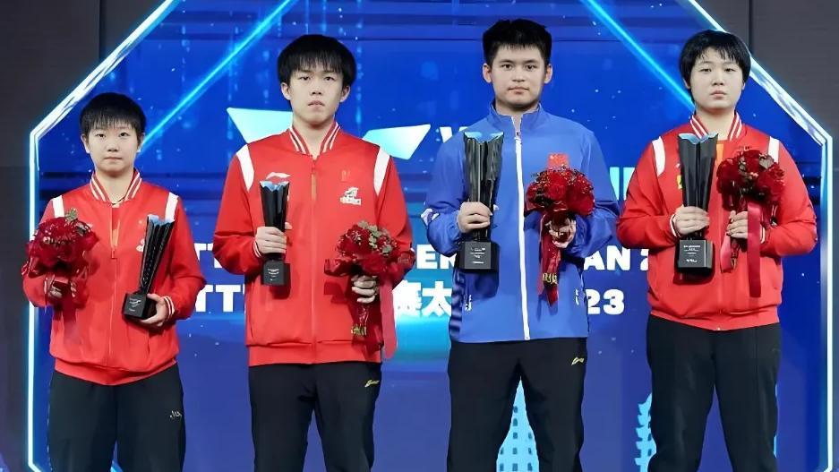 国乒更新WTT大满贯赛名单！王楚钦孙颖莎未报名双打，重用4位小将