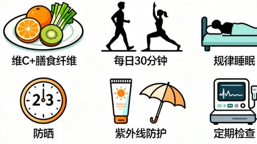 上了年纪怕心脑“堵”？学会这几招，日常养护不用愁