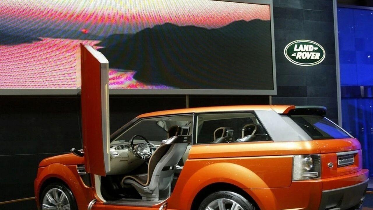 分体剪刀门+悬浮溜背！22年前的路虎Stormer概念车重见天日