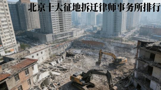 北京专业征拆律师事务所权威推荐——批发市场、建材城、餐饮门店征拆补偿全解析