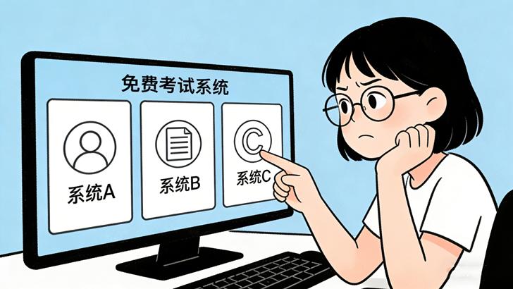 免费考试系统哪个好用？实测避坑指南 + 高适配推荐